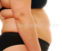 woman struggling to lose belly fat